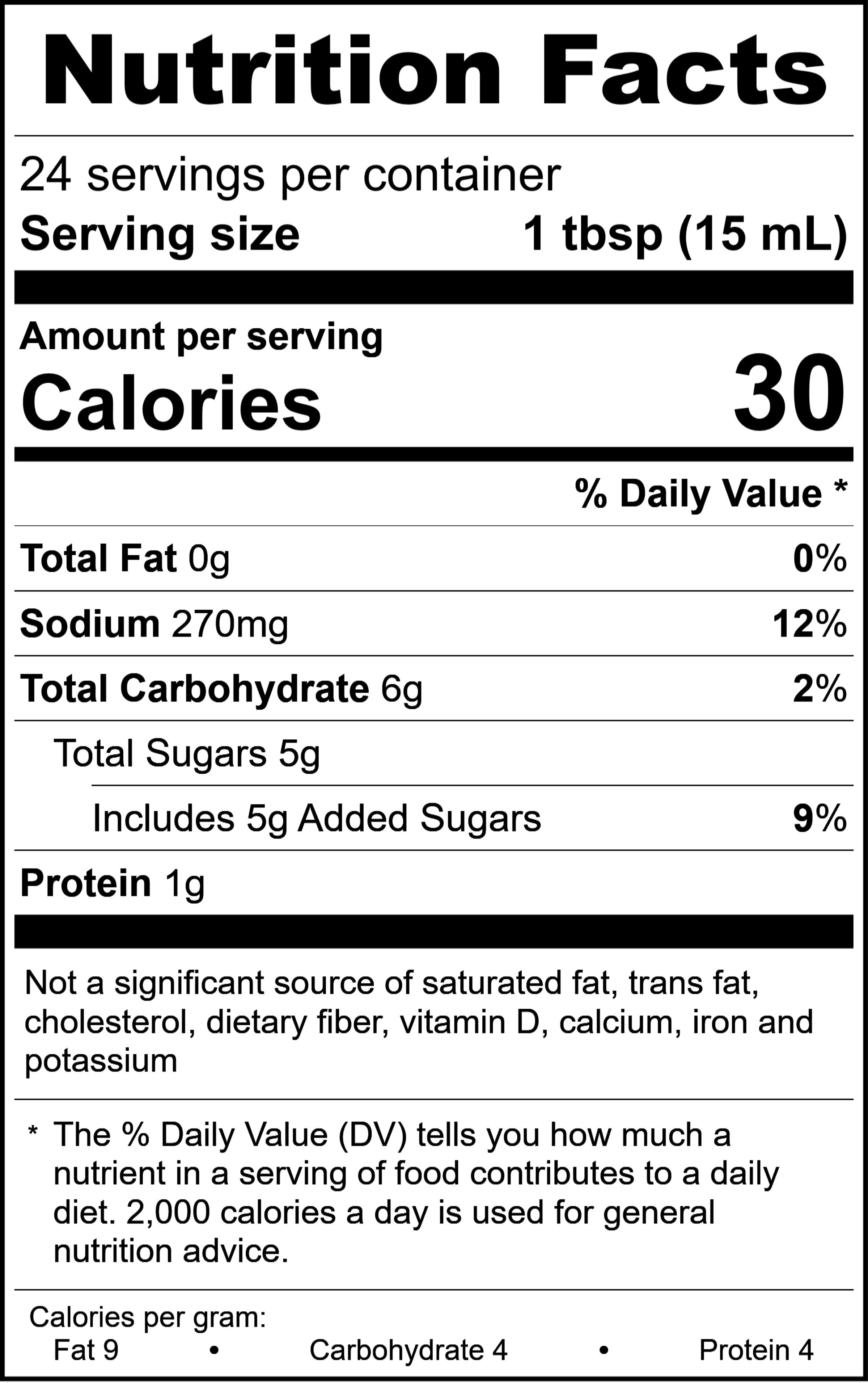 Ginger Teriyaki - MILD